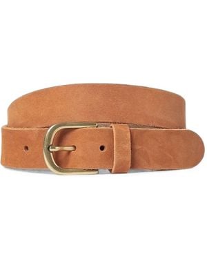 Sebago Roy Suede Buckle-Fastening Belt - Brown