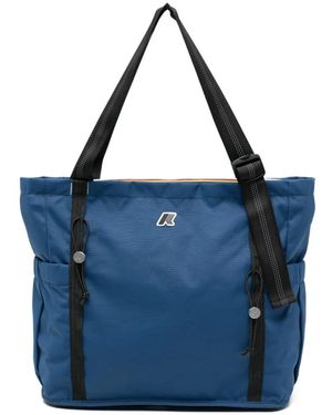 K-Way Brocely Tote Bag - Blue