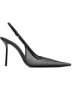 Victoria Beckham Pointed Slingback Court Shoes - White
