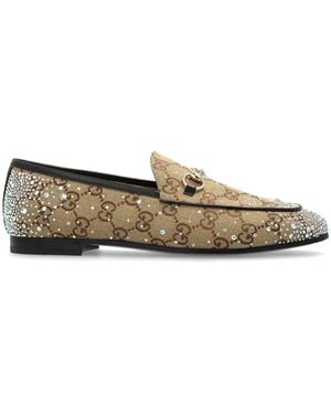 Gucci Jordaan Loafers - Natural