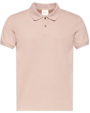 Calvin Klein Poloshirt mit Logo-Stickerei - Pink