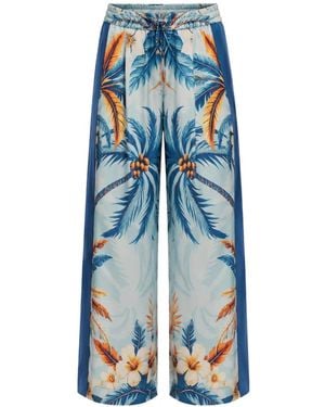 F.R.S For Restless Sleepers Pantaloni Asteria Con Stampa - Blu