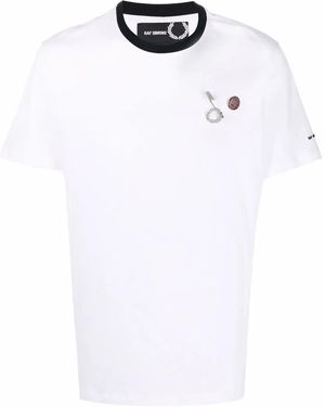 Fred Perry セーフティピン Tシャツ - ホワイト