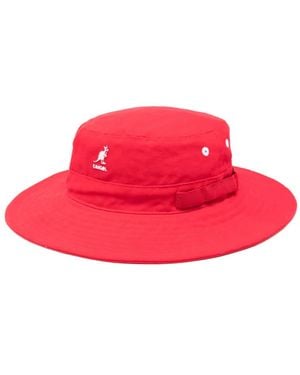 Kangol Utility Cords Jungle Hat - Red