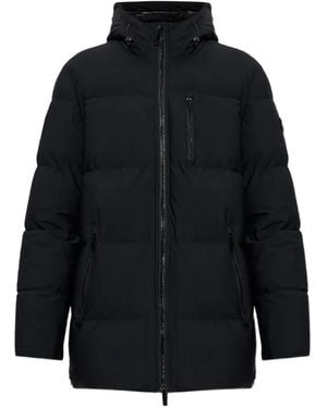 Moose Knuckles Gesteppte Soho 3Q Kapuzenjacke - Blau