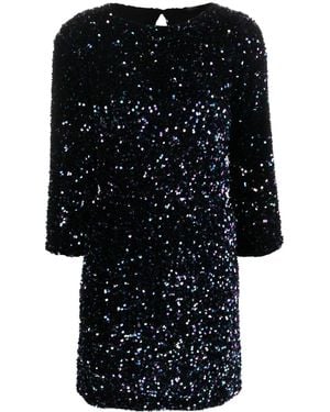 Seventy Sequin-Embellished Minidress - Black