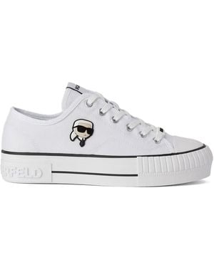 KARL LAGERFELD Ikon Kampus Max Trainers - White