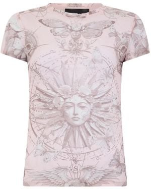 Philipp Plein Printed T-Shirt - Pink