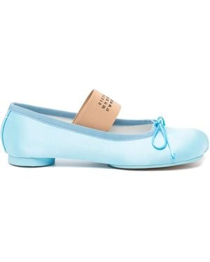 MM6 by Maison Margiela Ballerines Anatomic - Bleu