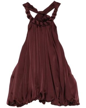 Zimmermann Luna Billow Halter Top - Purple