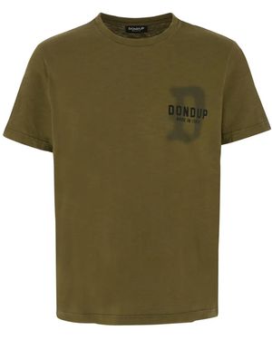 Dondup ロゴ Tシャツ - グリーン
