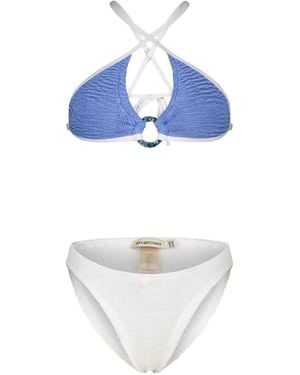 Paramidonna Benny Bikini Mit Ringdetail - Blau