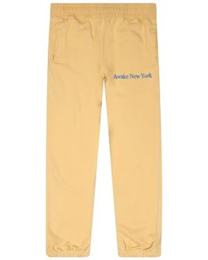 AWAKE NY ロゴ スウェットパンツ - ナチュラル