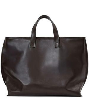 Kassl Leather Tote Bag - Black