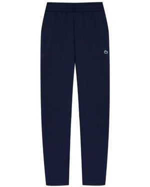 Lacoste Logo-Appliqué Track Trousers - Blue