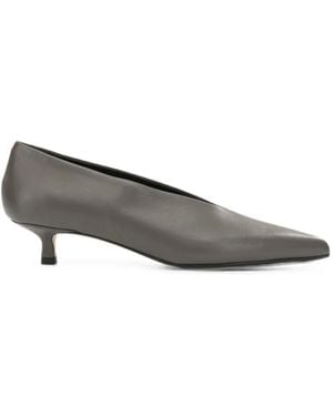 Aeyde Clara Pointed-Toe Court Shoes - Grey