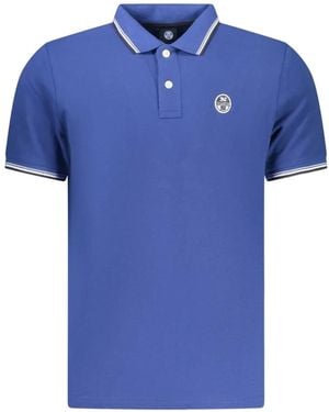 North Sails Short Sleeve Polo Shirt - Blue