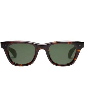 PETER AND MAY Riptide Sunglasses - Green