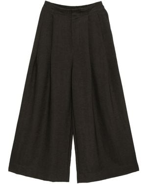 Bambah Pantalones con pinzas - Negro