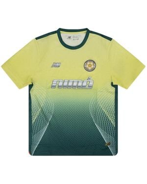 Aimé Leon Dore Gradient-Print Mesh T-Shirt - Green