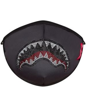 Sprayground Mascherina Con Stampa - Nero