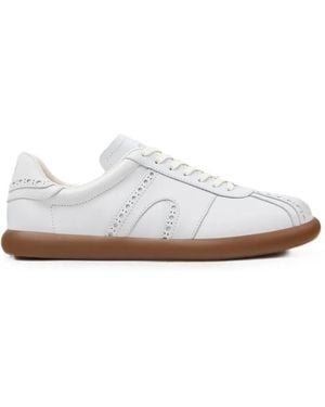 Camper Pelotas Soller Brogue-Detail Sneakers - White