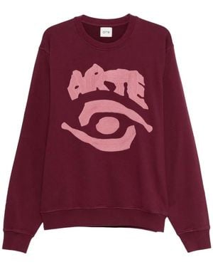 Arte' Embroidered-Eye Sweatshirt
