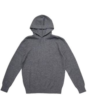 Diana Studio Knitted Hoodie - Grey
