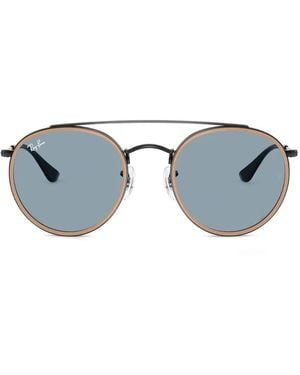 Ray-Ban Round-Frame Sunglasses - Grey