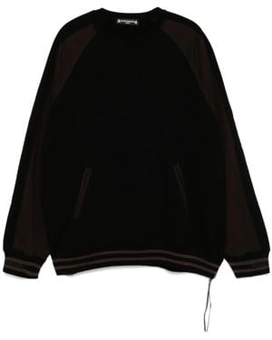 MASTERMIND WORLD クルーネック スウェットシャツ - ブラック