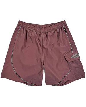 Pleasures Protection Active Shorts - Purple