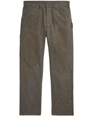 RRL Striped Pants - Gray
