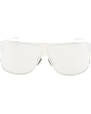 Gucci Sonnenbrille Mit Geometrischem Gestell - Weiß