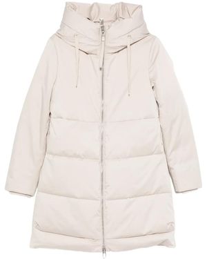 DUNO Hooded Padded Coat - Natural