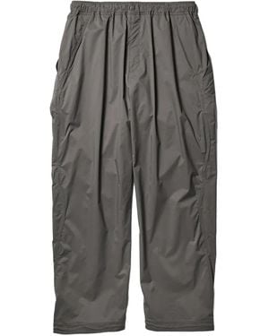 Goldwin Elasticated-Waist Drawstring Trousers - Grey