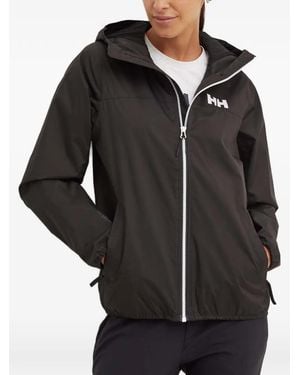 Helly Hansen Belfast Ii Hooded Zip-Up Jacket - Black