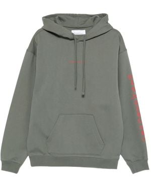 OAMC Pigeon-Print Hoodie - Grey