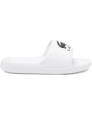 Lacoste Sandali Slides Serve - Bianco