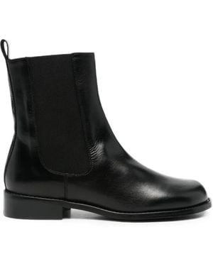 Ángel Alarcón Elasticated Ankle Boots - Black