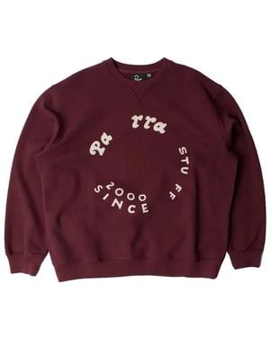 by Parra Gasoline Crew-Neck Sweatshirt - Purple