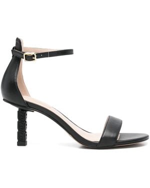 Liu Jo 70 Mm Ale 04 Sandalen - Zwart