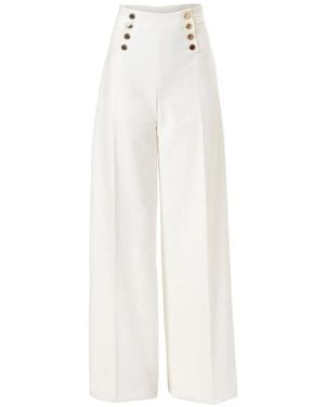 Carolina Herrera Alba Trousers - White
