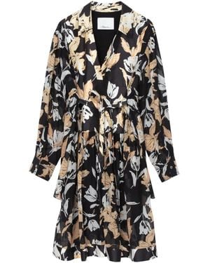 3.1 Phillip Lim Midi-Jurk Met Ceintuur - Wit