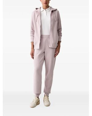 PUMA Tuta Sportiva Con Zip E Logo - Rosa