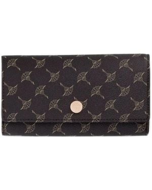 Joop! Cortina Europa Cornflower-Print Wallet - Black