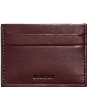 Shinola Leather Cardholder - Purple
