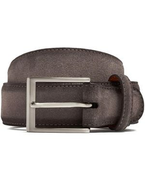 Magnanni Suede Belt - Brown