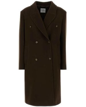 LE SULLY STUDIO Double-Breasted Coat - Black