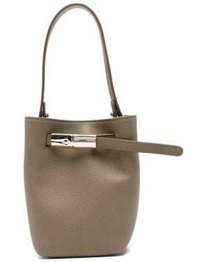Longchamp Bolso Bombonera Xs Le Smart De Piel - Neutro