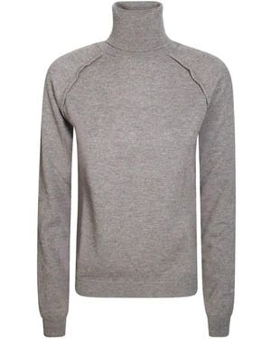 Dondup Roll-Neck Long-Sleeve Jumper - Grey